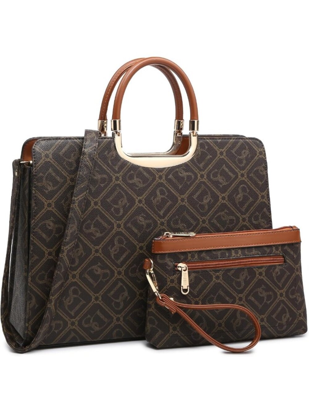 Stylish Women's Tote Bag & Matching Wallet - Versatile Satchel for Work